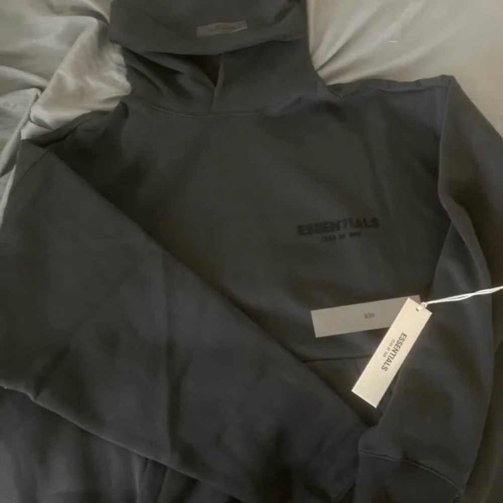 Essentials Fear of God Charcoal Hoodie